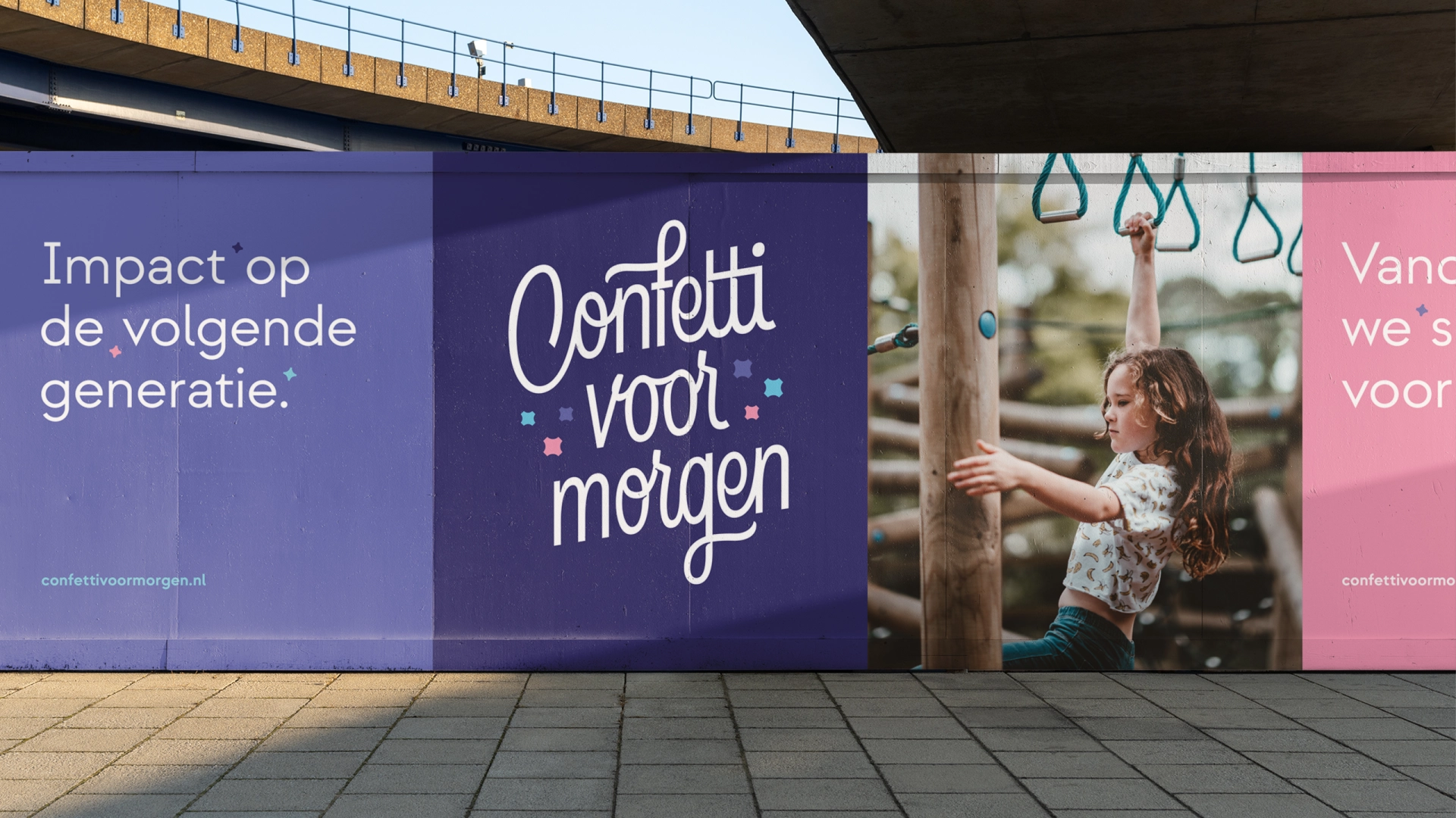 confetti voor morgen branding