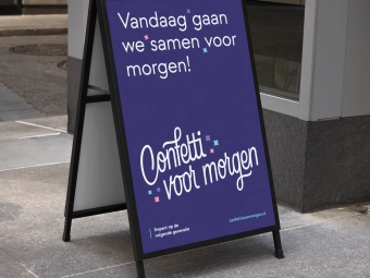 confetti voor morgen signing