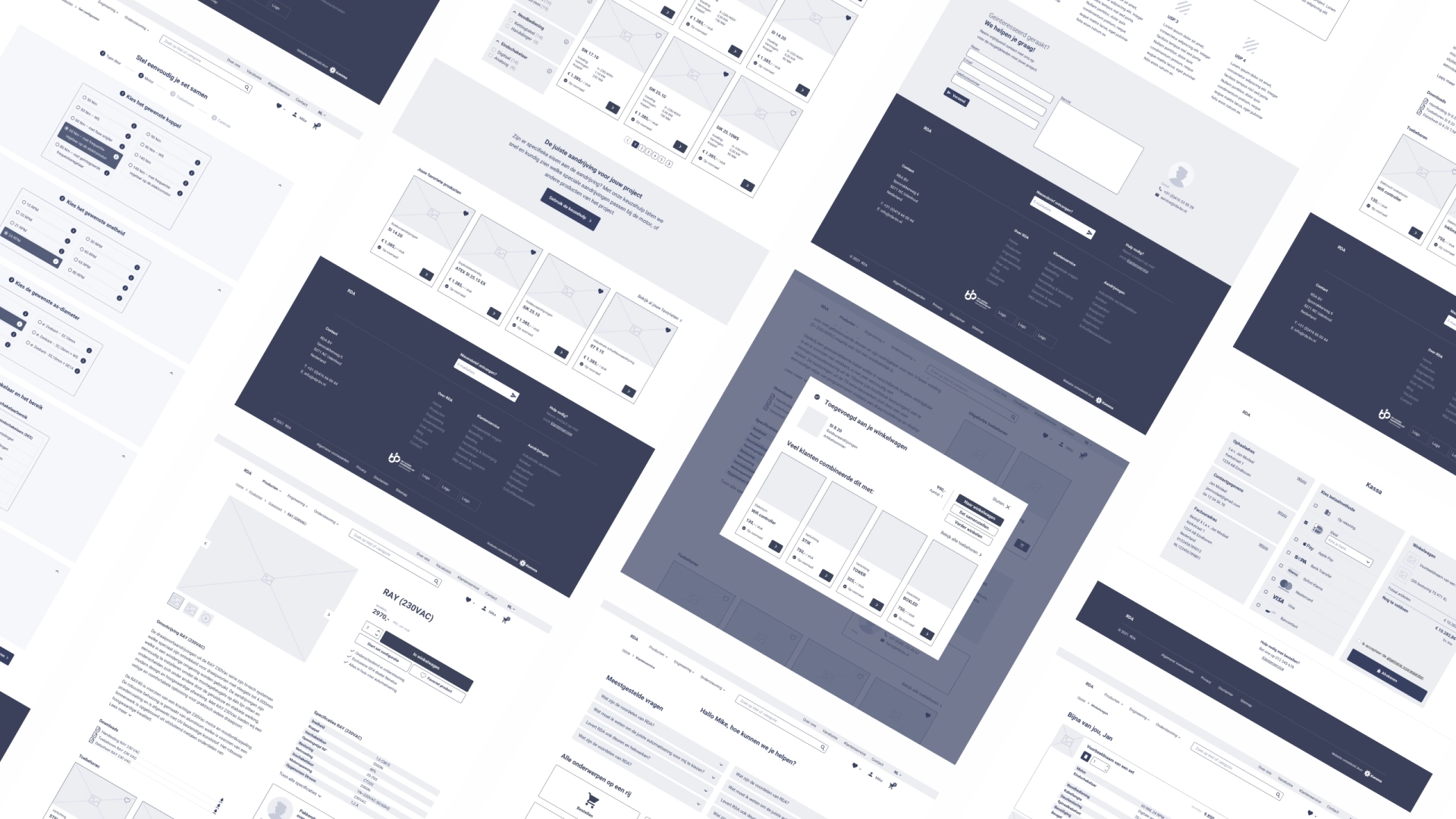 blauwdruk website rda