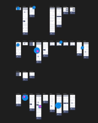 blauwdruk website